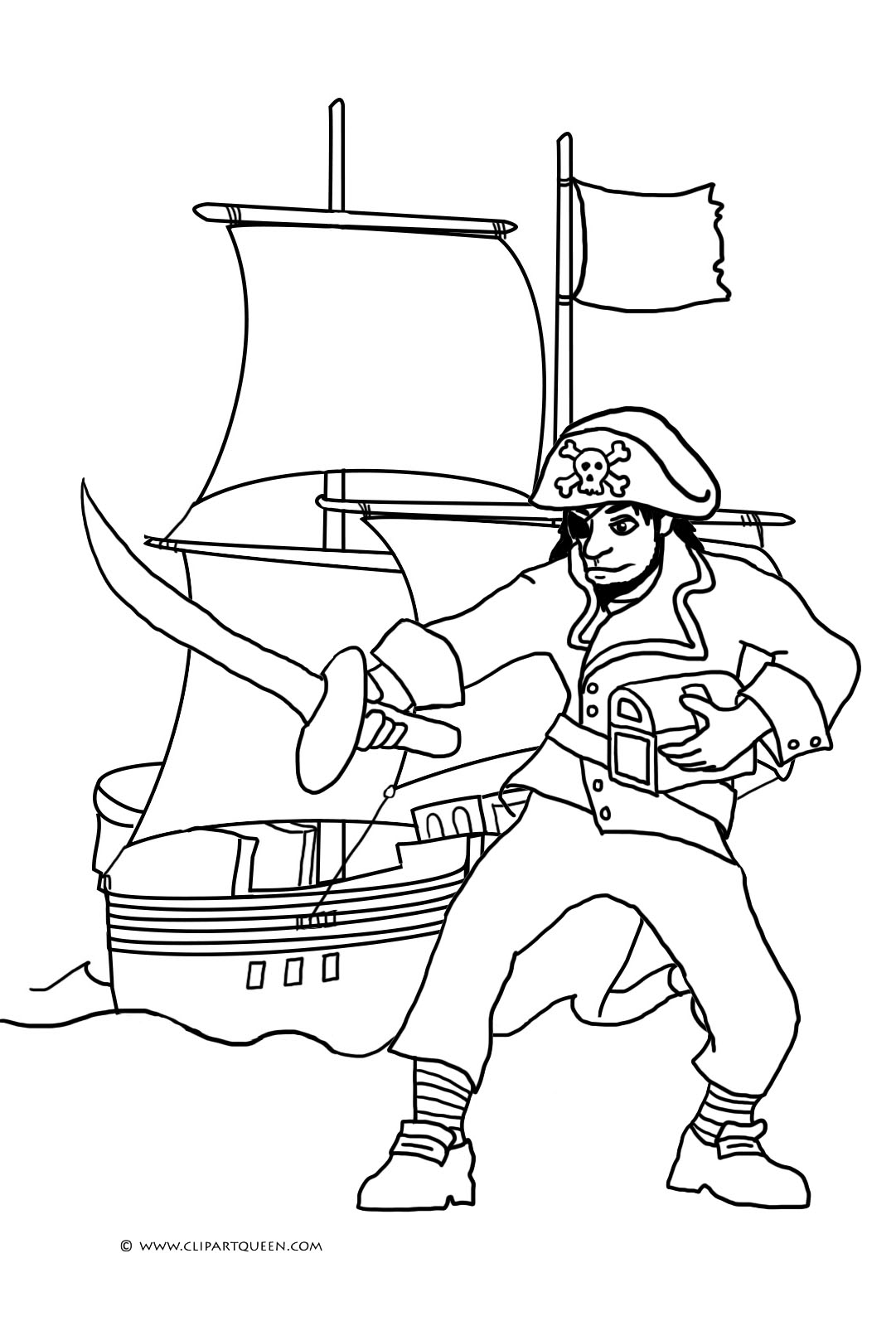1081x1594 Pirate Coloring Pages