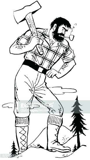 310x552 Paul Bunyan Coloring Pages Coloring Page Drawing Google Search