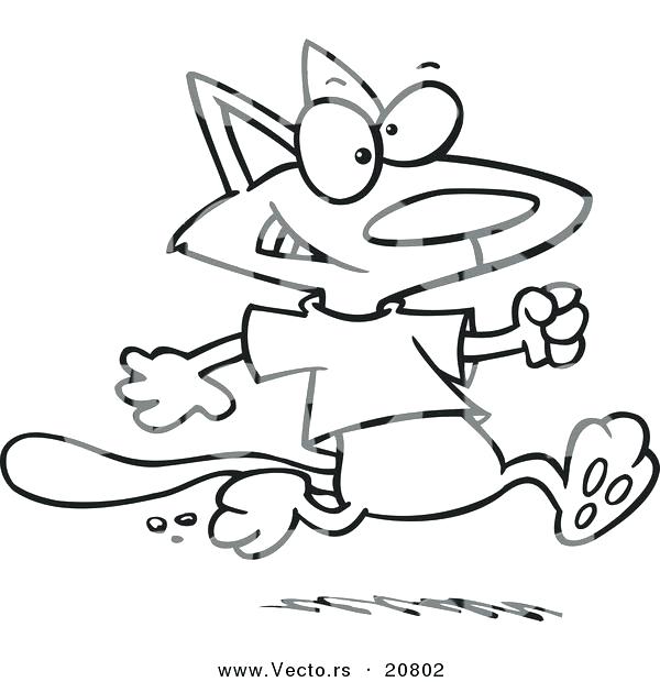 600x620 Pants Coloring Page T Shirt Coloring Pages Vector Of A Cartoon Cat