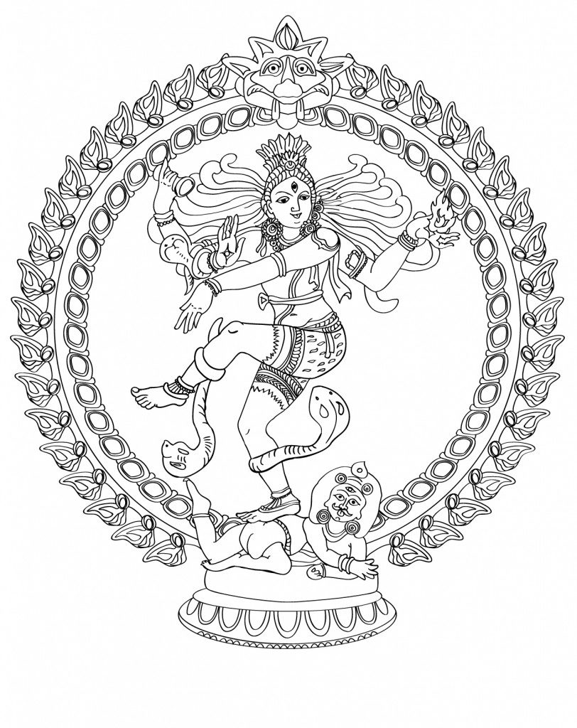 812x1024 Download Shiva Coloring Page Com