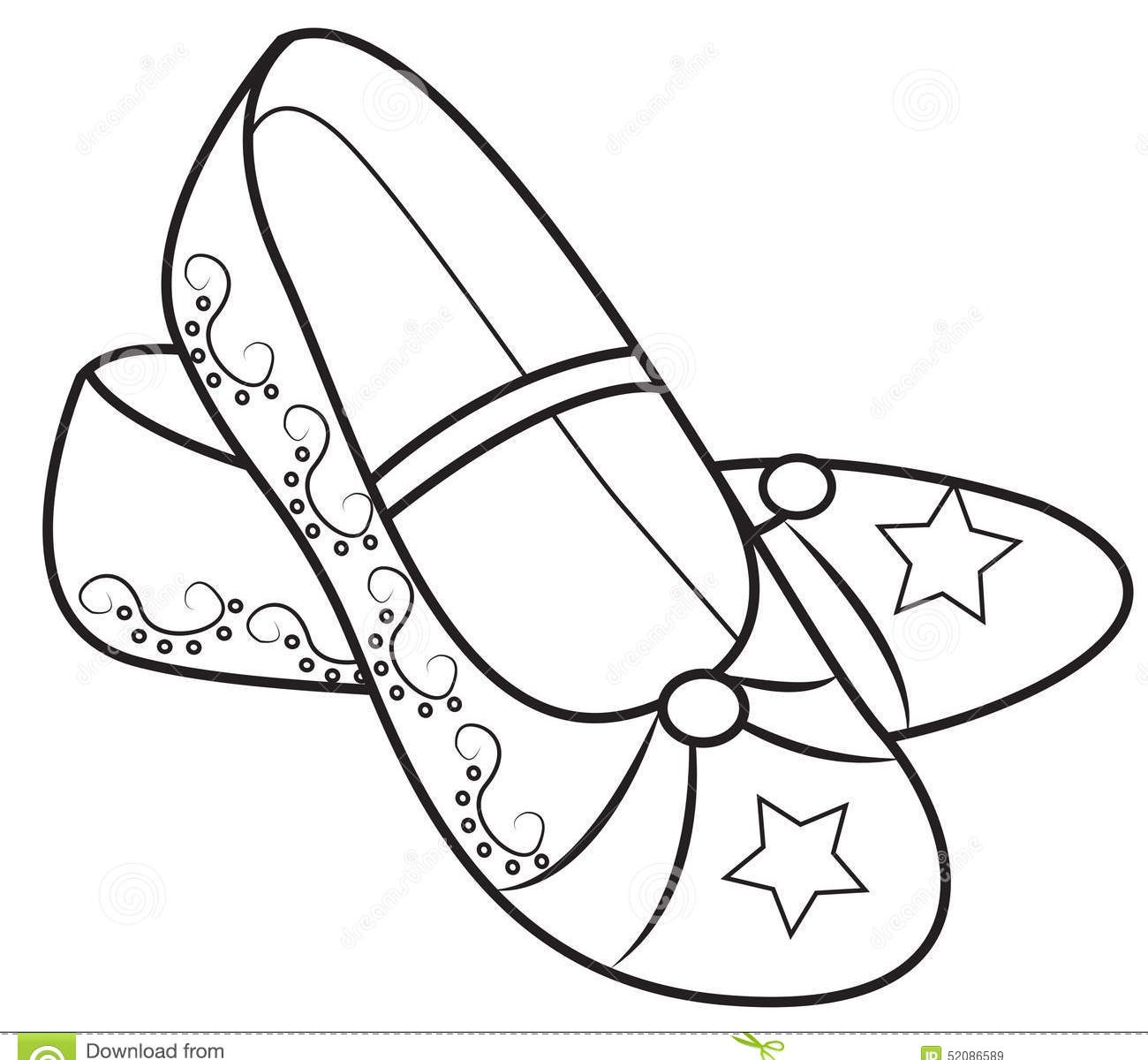 1300x1200 Shoes Coloring Pages Printable Archives Best Page Within