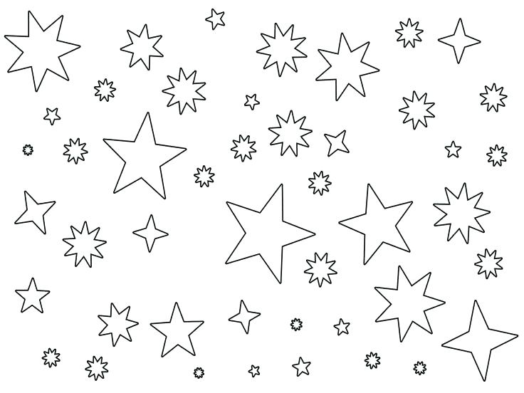 736x552 Star Coloring Pages Star Outline Printable Coloring
