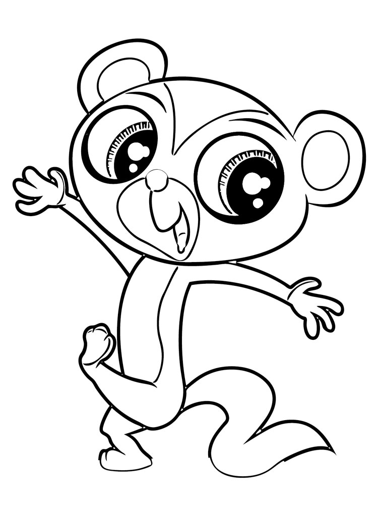 750x1000 Littlest Pet Shop Coloring Pages Download And Print Littlest Pet