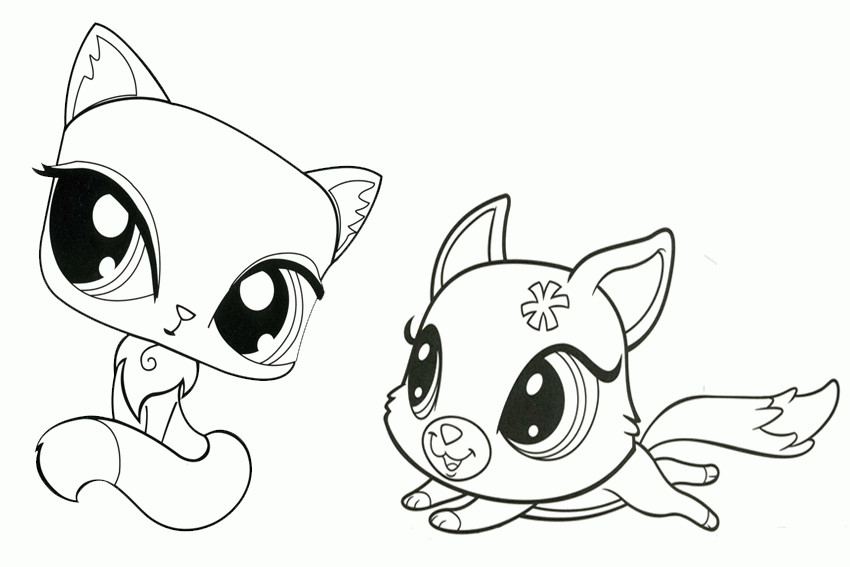 850x567 Lovely Littlest Pet Shop Coloring Page With Additional Coloring