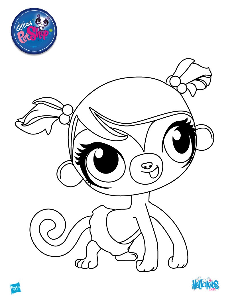 821x1060 Littlest Pet Shop Coloring Pages