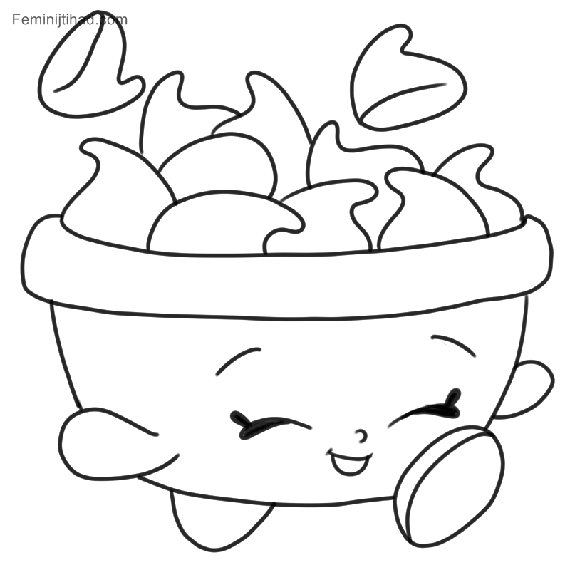 800x800 Printable Shopkins Coloring Pages To Print Coloring Pages