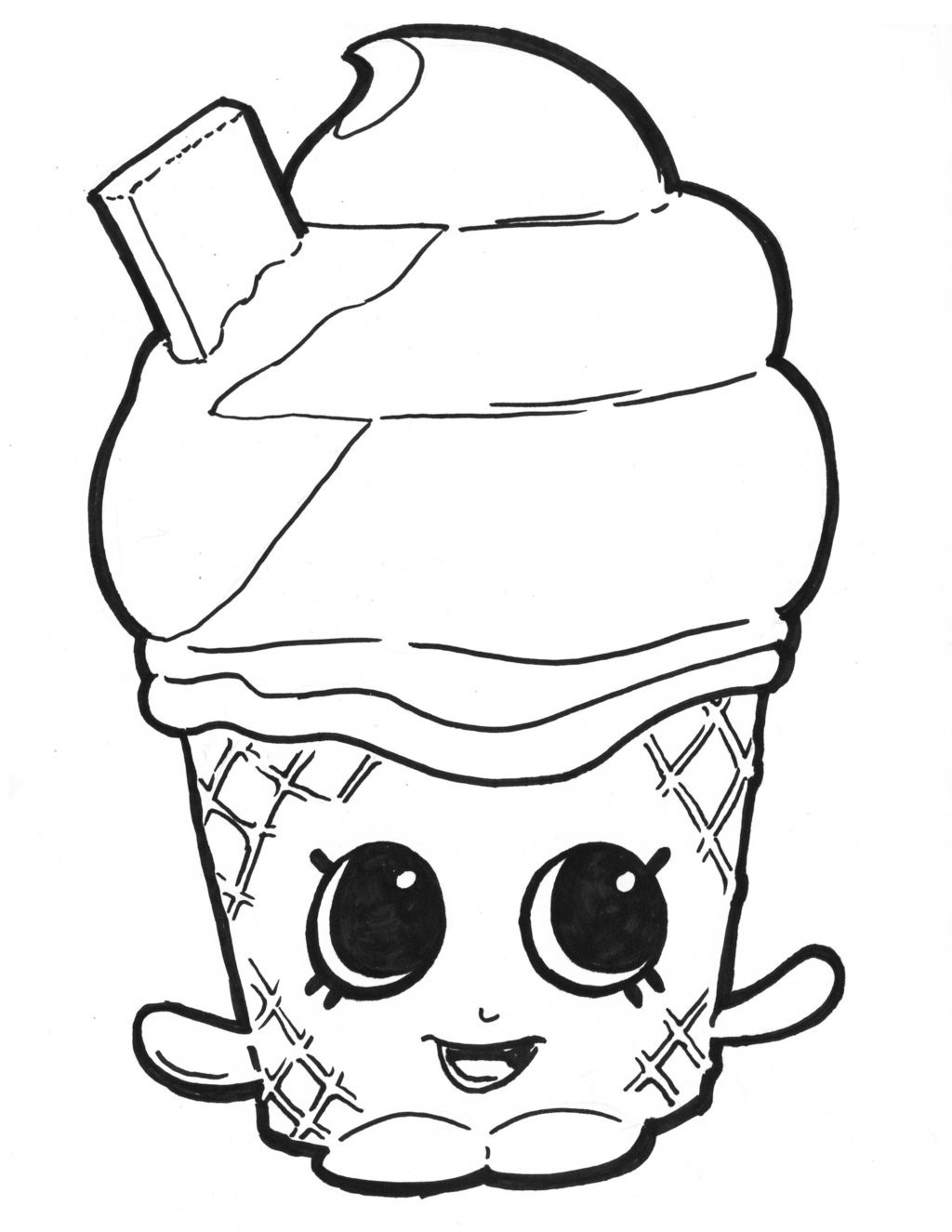 1024x1325 Shopkins Characters Wobbles Coloring Pages Free