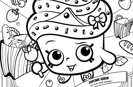 460x300 Prints Freda Fern Shopkin Free Shopkins Coloring Page