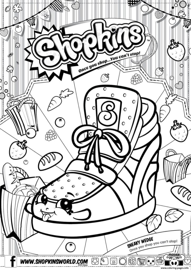 724x1024 Christmas Coloring Pages To Print Shopkins Download