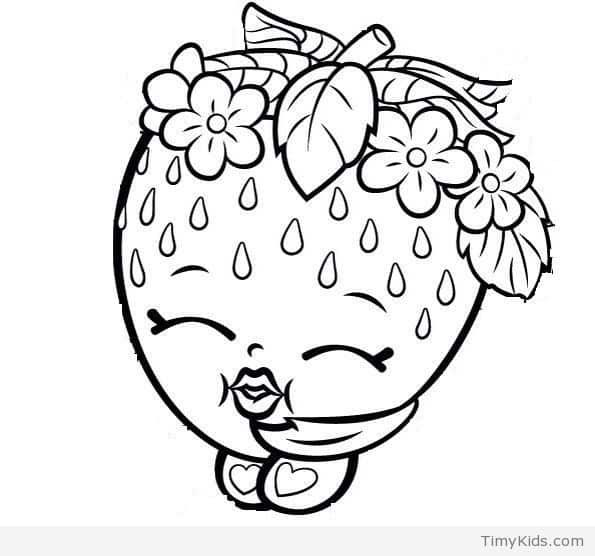 Shopkins Coloring Pages
