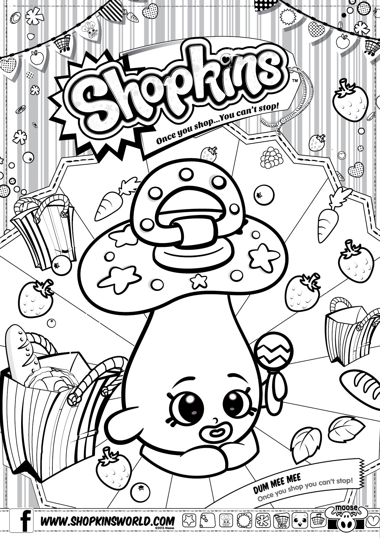 1240x1754 Powerful Shopkins Cupcake Queen Coloring Pages Shopkin Page Free