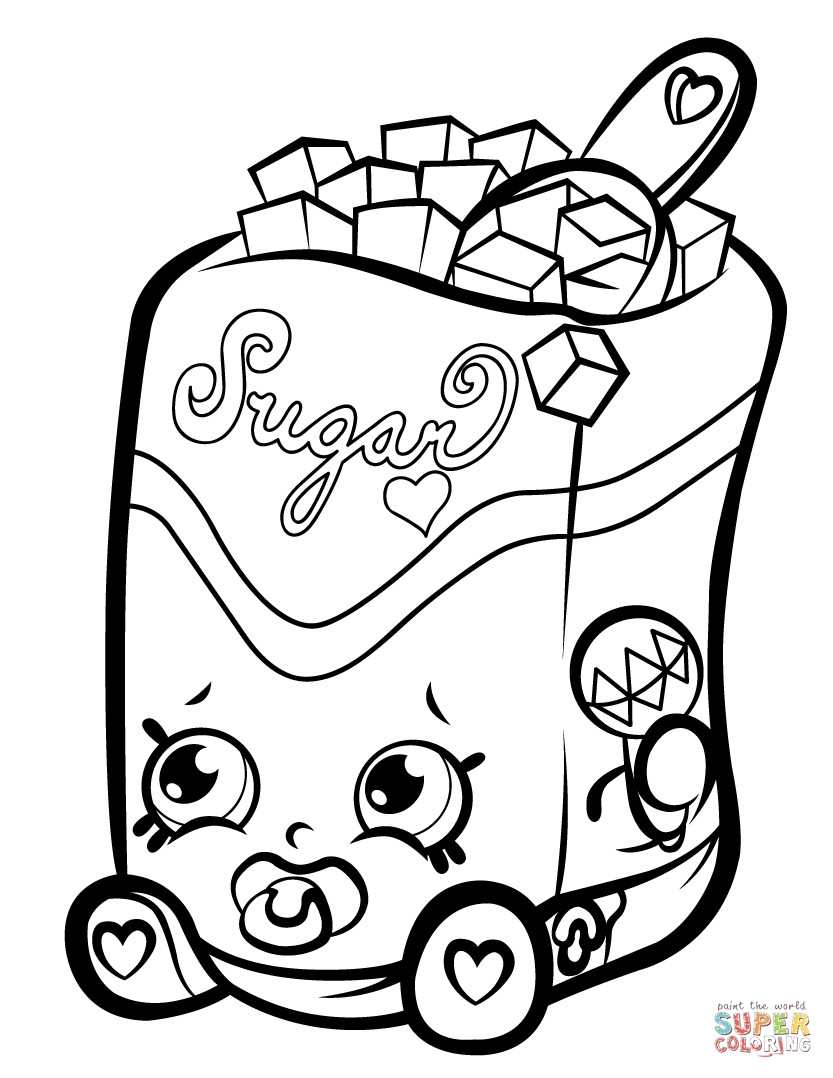 833x1078 Shopkins Coloring Pages Cheeky Chocolate Download Brilliant