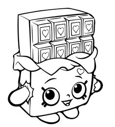 236x261 Shopkins Colour Color Page Cheeky Chocolate Shopkinsworld