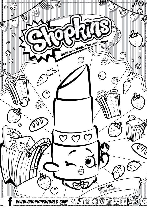 595x842 Best Colouring Shopkins Images On Coloring Sheets