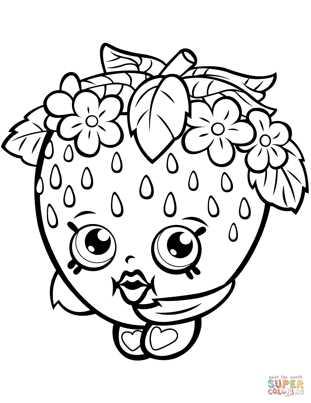 995x1288 Breakthrough Shopkins Kooky Cookie Coloring Pa