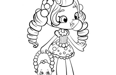 Shopkins Coloring Pages For Girls at GetDrawings | Free download