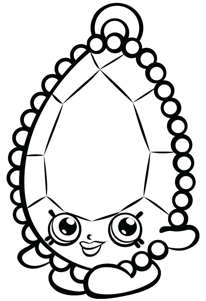 658x964 Shopkins Coloring Pages Pdf Print Exclusive Colouring Free