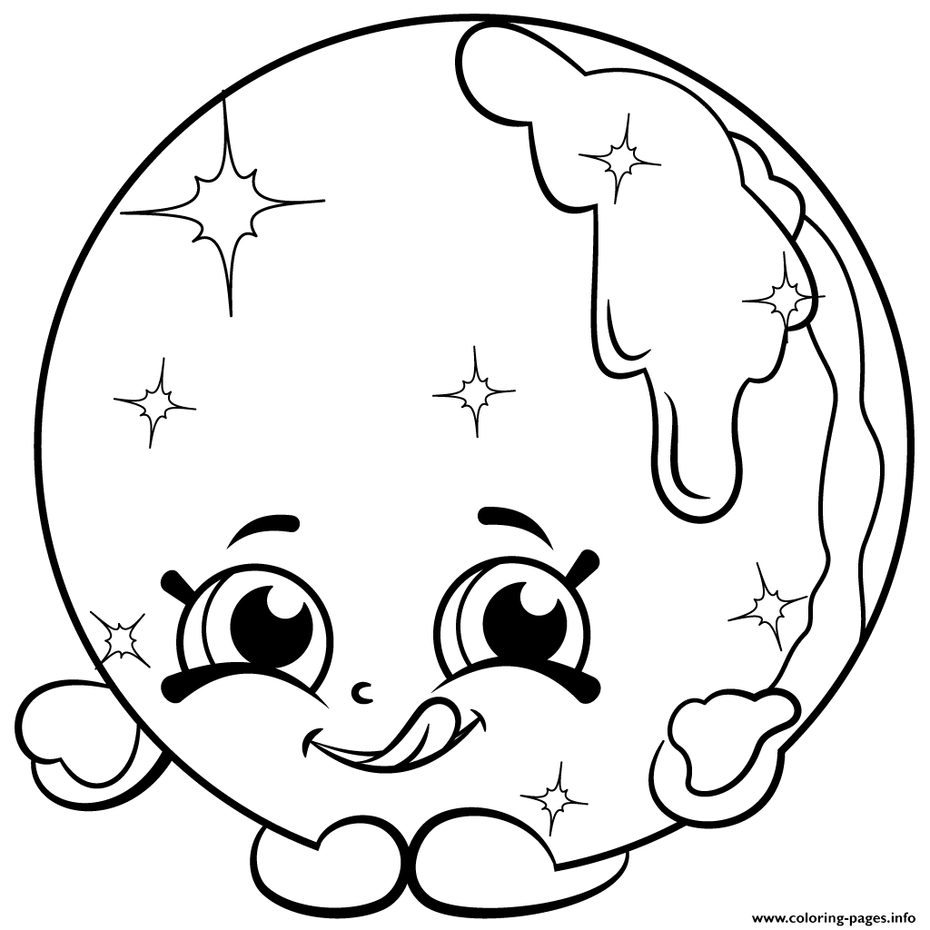 1024x1024 Print Limited Edition Donna Donut Shopkins Season Coloring Pages