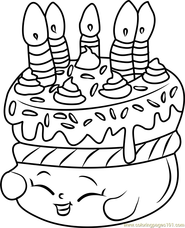 650x800 Wishes Shopkins Coloring Page