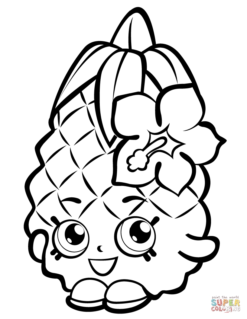 817x1057 Shopkins Coloring Pictures Printable Free Coloring Sheets