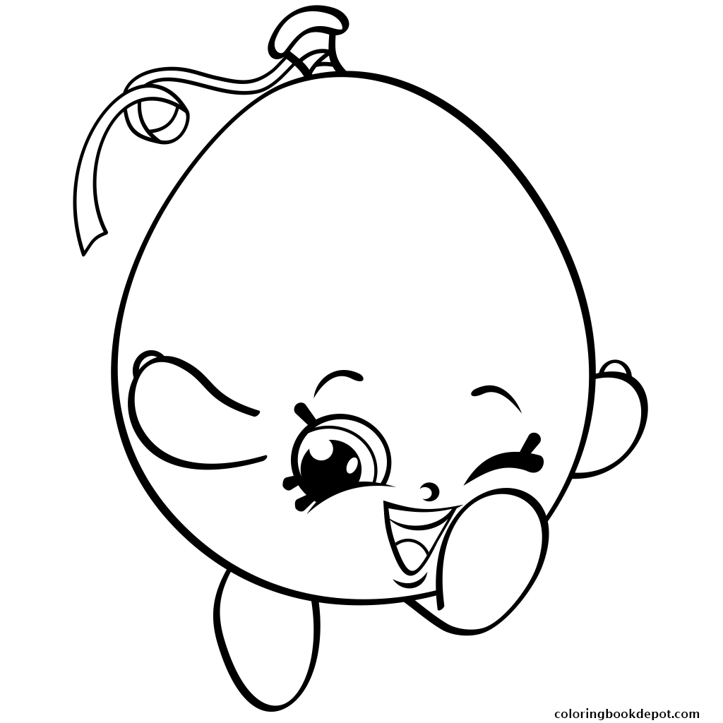 1024x1024 Happy Balloon Shopkins Season Coloring Pages
