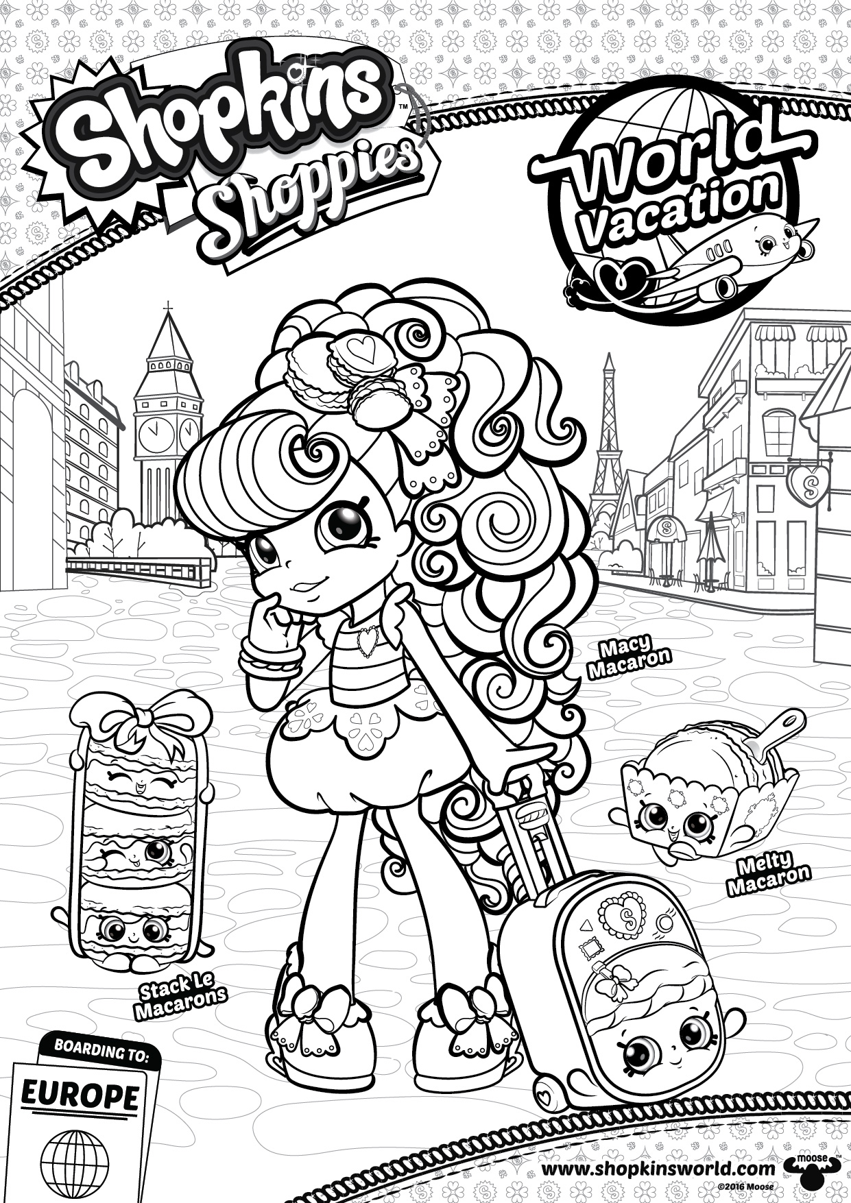 1241x1755 Shopkins Season Coloring Page Shoppies Girl Macy Macaron