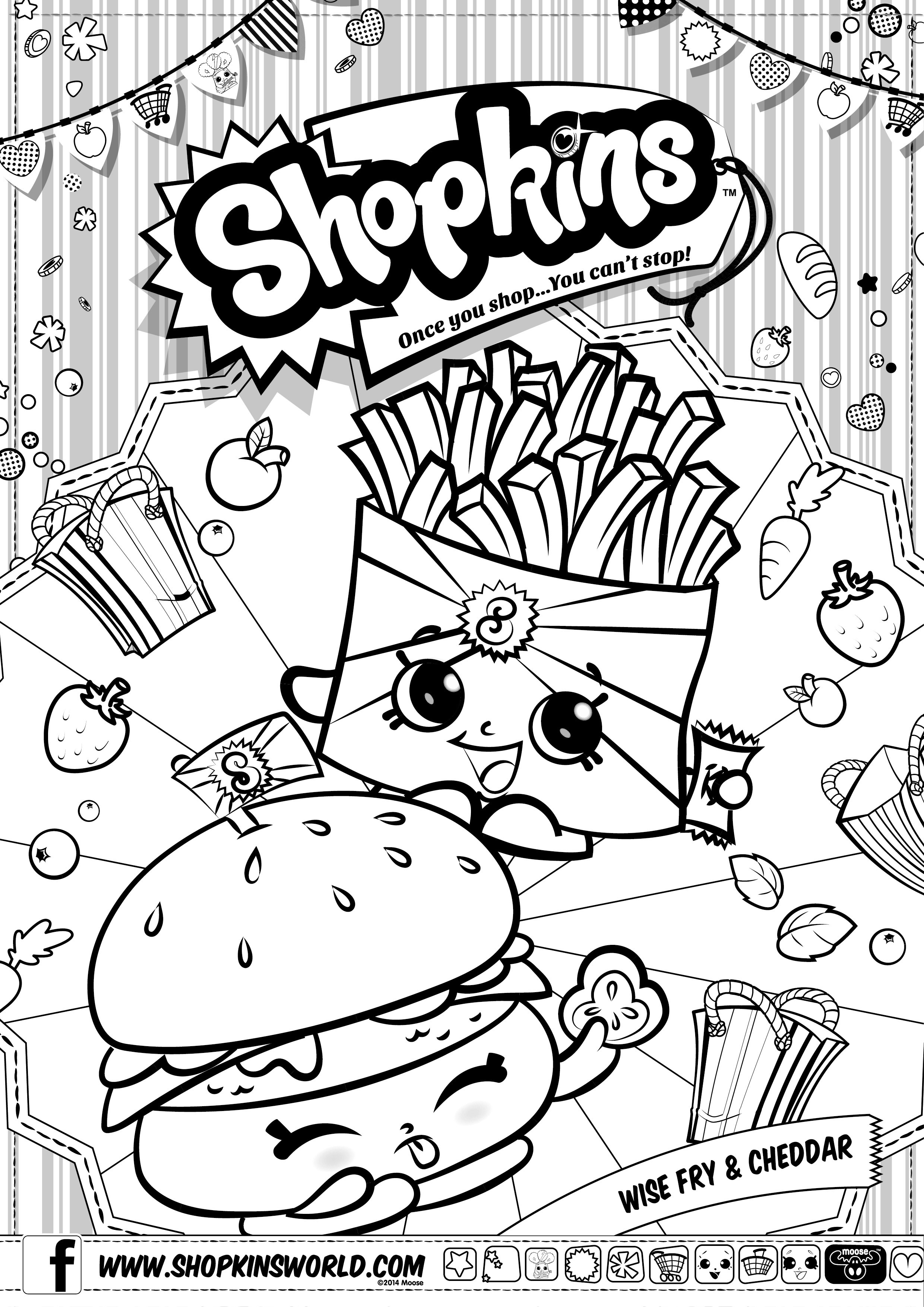 2480x3508 Shopkins Coloring Pages Free Printable Remarkable Learnfree Me