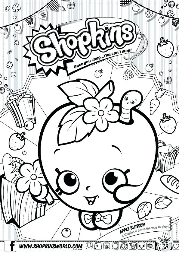 595x842 Shopkins Coloring Pages Pdf Coloring Pages To Print Free Free