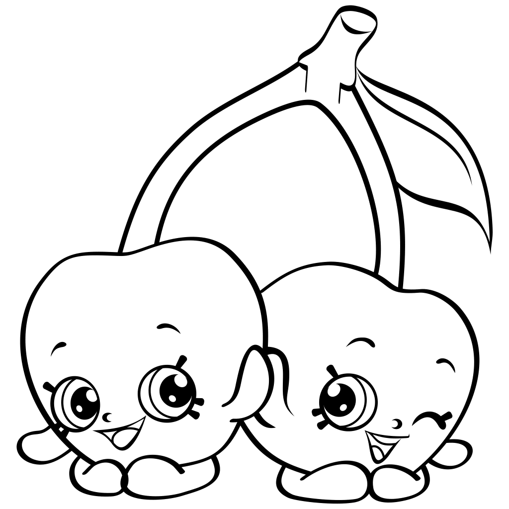1024x1024 Shopkins Coloring Pages