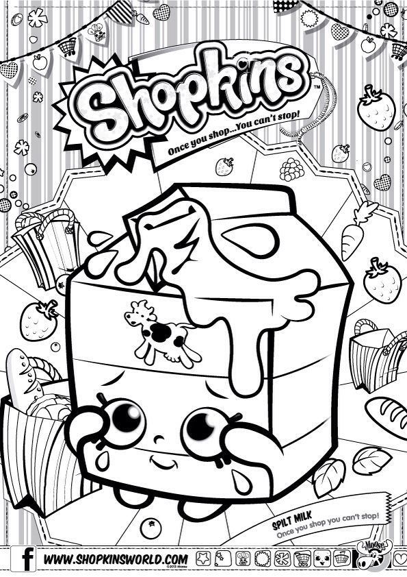 595x842 Shopkins Coloring Pages Wishes Best Draw Images