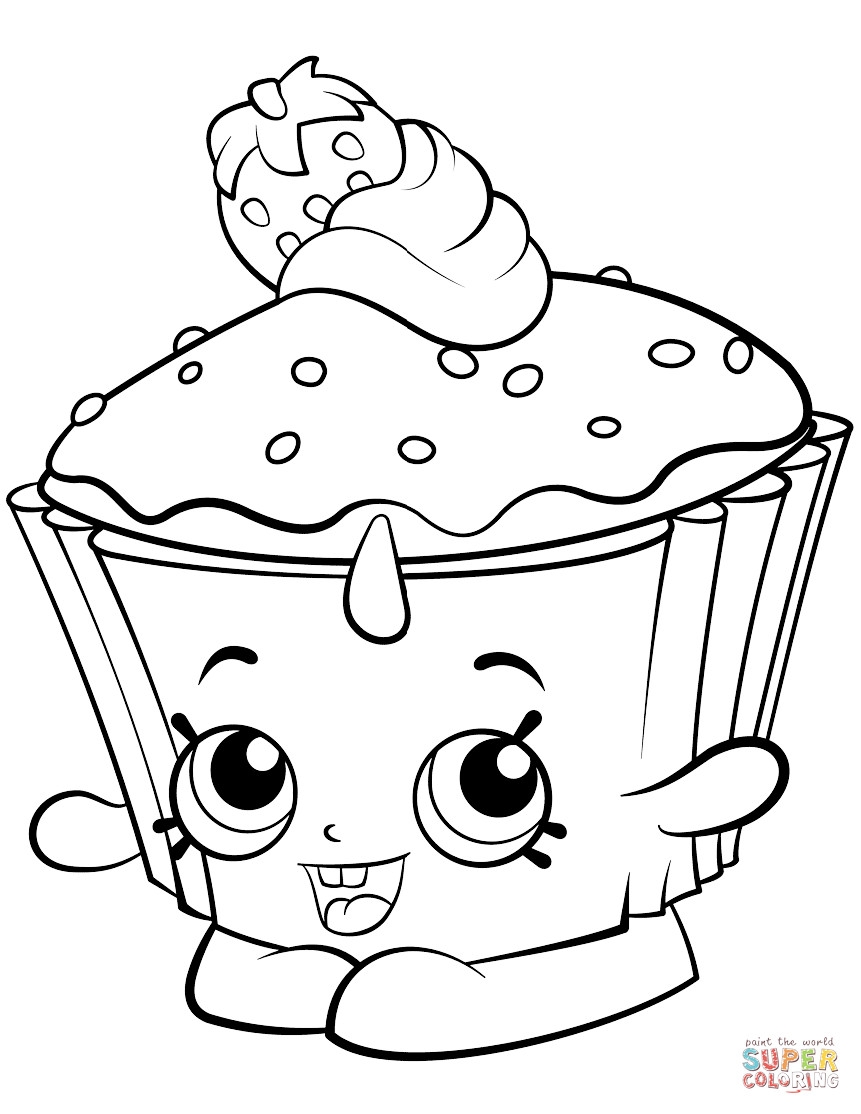 861x1114 Birthday Cupcake Coloring Page Pages For Kids And Fine Cupcakes