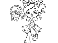 200x150 Shopkins Doll Coloring Pages Collections