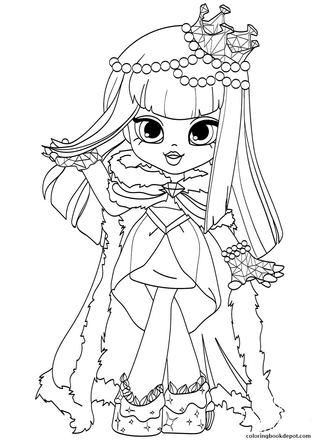 1024x1400 Endorsed Shopkins Dolls Coloring Pages Shoppies Page