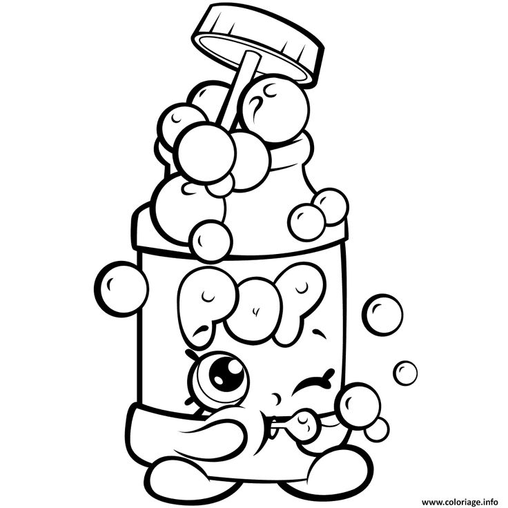 Shopkins Happy Places Coloring Pages