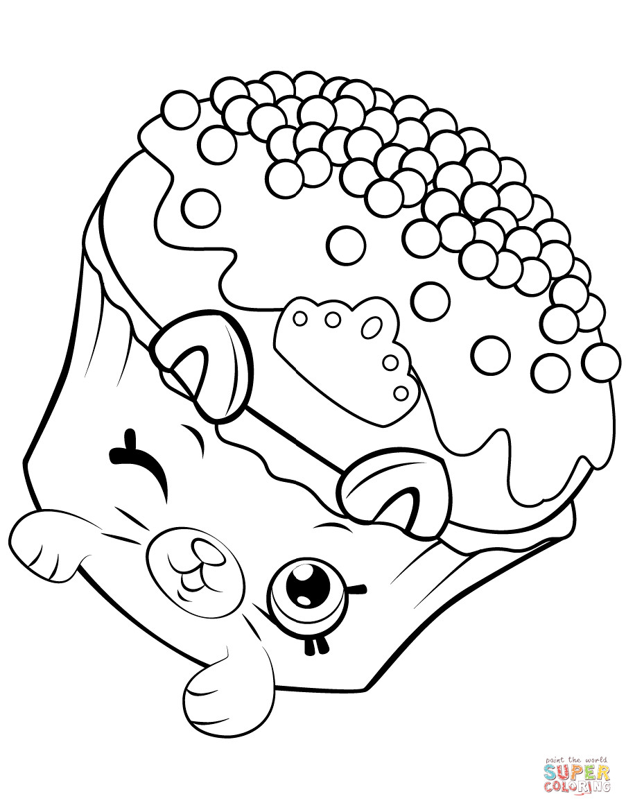 903x1168 Shopkins Coloring Pages Free Mesmerizing To Print