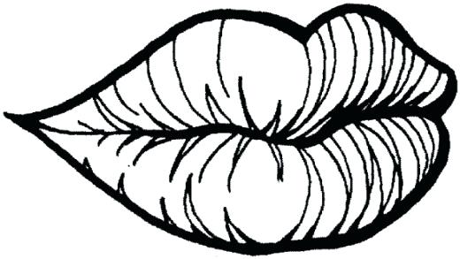 520x293 Lips Coloring Pages Coloring Pages For Kids Mouth Lips Teeth Lippy