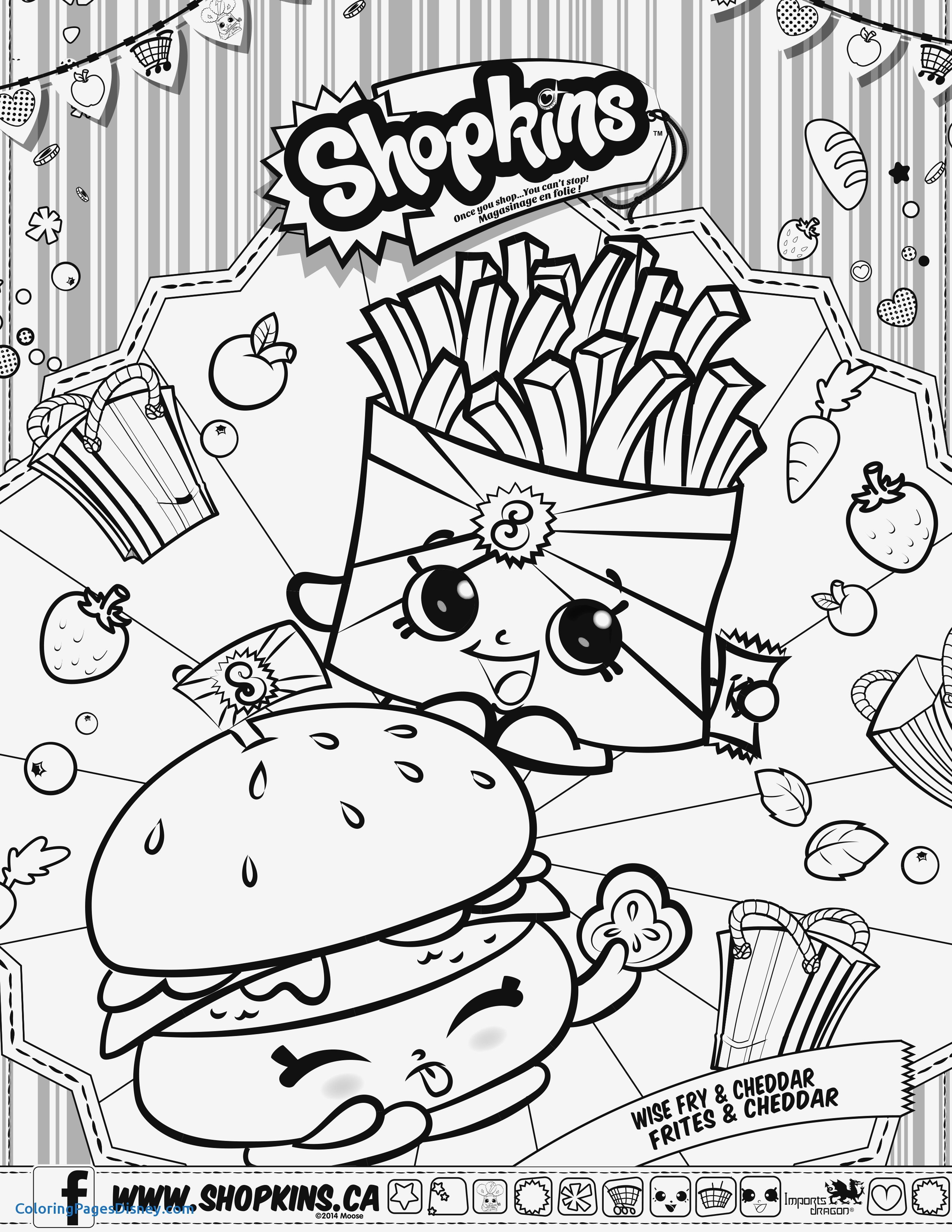 2550x3300 Shopkins Coloring Pages Inspirational Color Sheet Best Shopkins