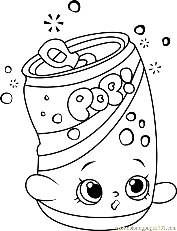 613x800 Shopkins Coloring Pages Soda Pop Fresh Pops