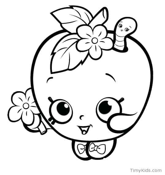 538x568 Shopkins Pictures To Color Also Coloring Pages For Girls Shopkins