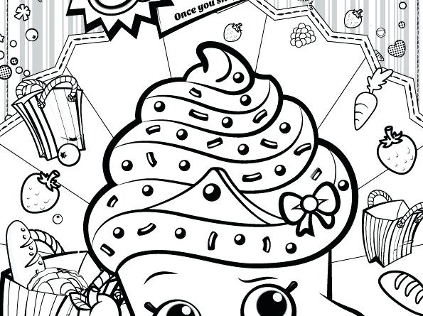 595x445 Shopkins Coloring Pages Pdf For Print Ring With Diamond Season
