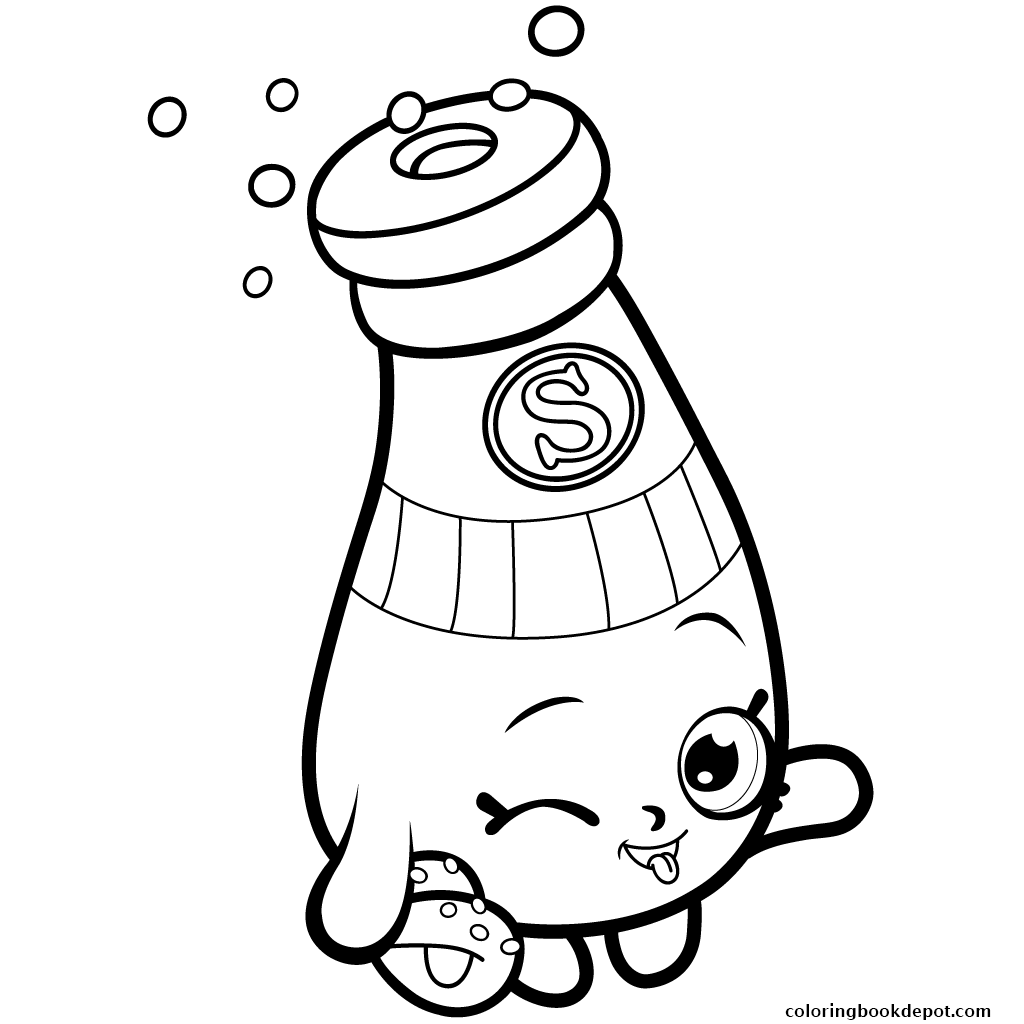 1024x1024 Pantry Sally Shakes Shopkins Season Coloring Pages