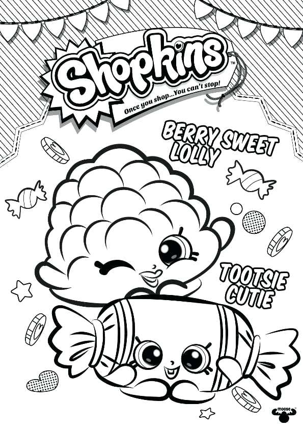 595x842 Shopkins Printable Coloring Pages Able Printable Shopkins Season