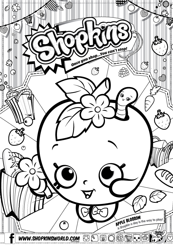 595x842 S Hopkins Toys Coloring Pages Shopkins Colouring Fun Here Are Some