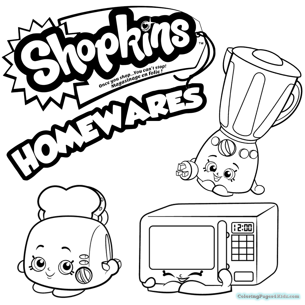 1024x1024 Shopkins Characters Season Coloring Pages Coloring Pages For Kids