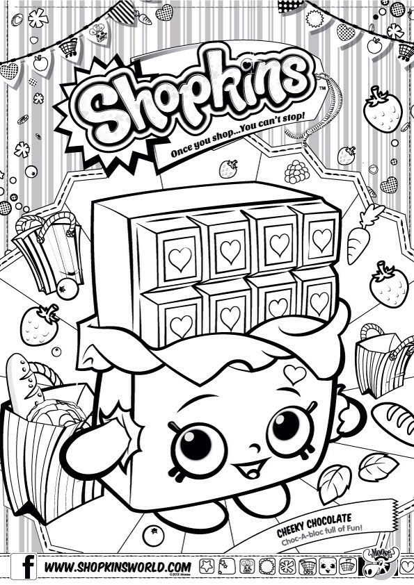 595x842 Coloring Pages Shopkins Season Shopkins Are Collectable Toys