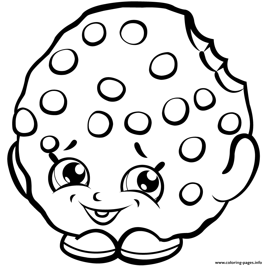 1024x1024 Cool Print Cookie Shopkins Season Coloring Pages Free Coloring