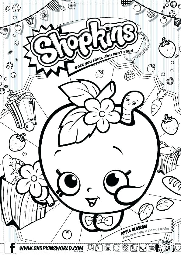 595x842 Shopkins Season Coloring Book