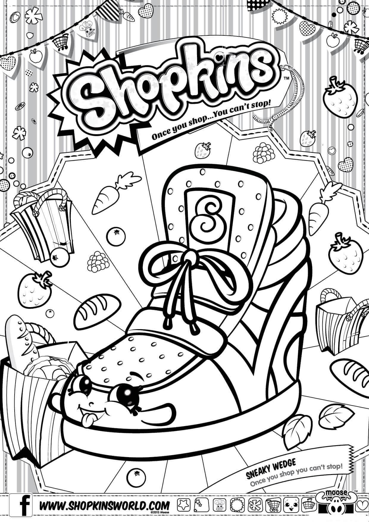 1240x1754 Shopkins Coloring Pages Download