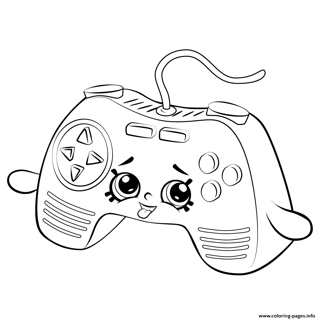 1024x1024 Print Remote Game Shopkins Season Coloring Pages Shopkins