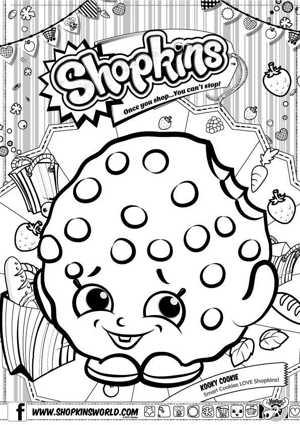 595x842 Shopkins Coloring Pages